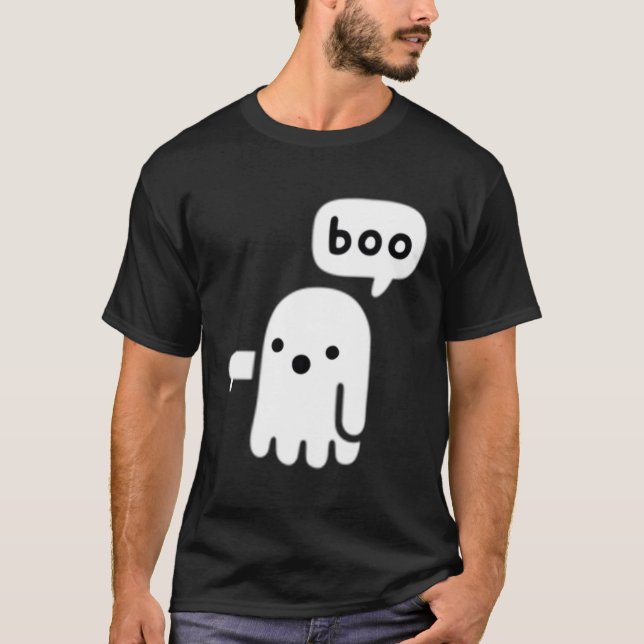 Camiseta Desaprobando a Ghost Boo (Anverso)