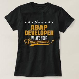 Camiseta Desarrollador ABAP
