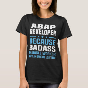 Camiseta Desarrollador de ABAP