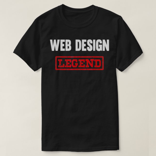 Camiseta Desarrollador de codificación de sitios web de Ley (Diseño del anverso)