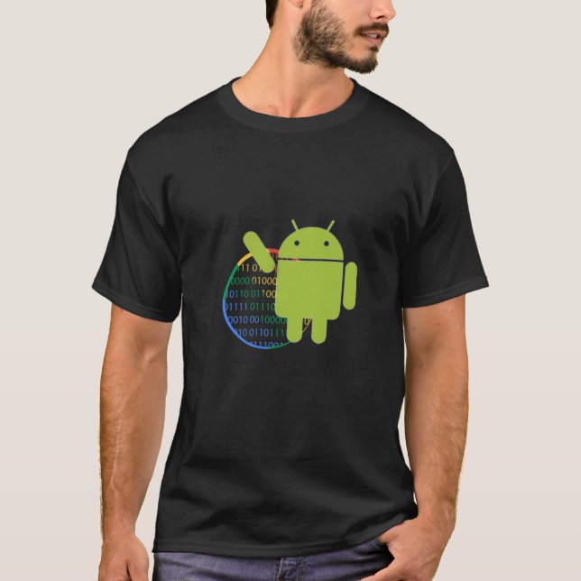 Camiseta Desarrollador de Droid (Anverso)