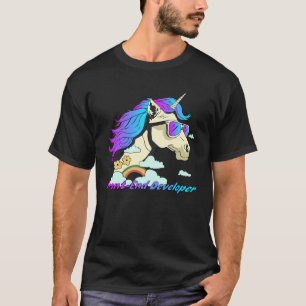Camiseta Desarrollador de Front End Unicorn Front End Devel