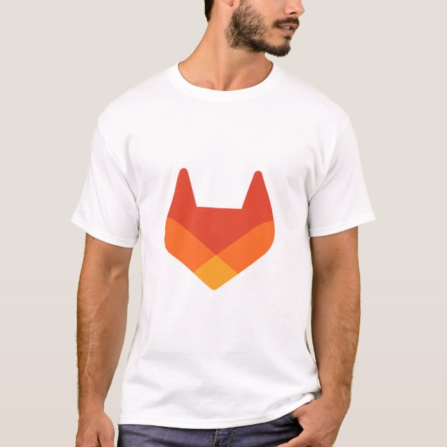 Camiseta Desarrollador de GitLab - Plataforma DevOps & CI/C (Anverso)