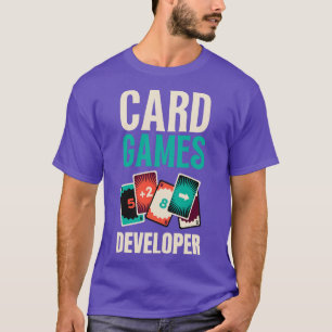 Camiseta Desarrollador de juegos de tarjetas
