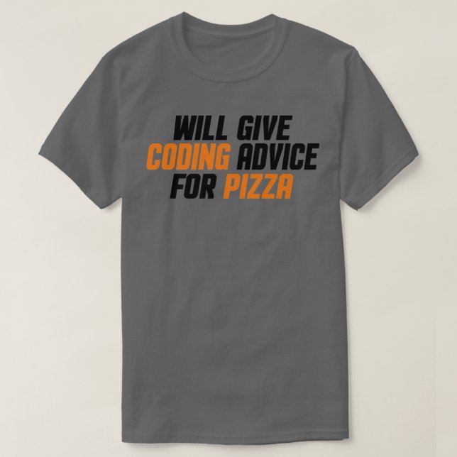 Camiseta Desarrollador De Programadores, Divertido Consejo  (Diseño del anverso)