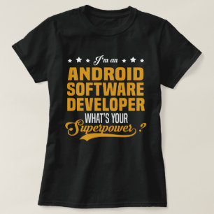 Camiseta Desarrollador de software Android