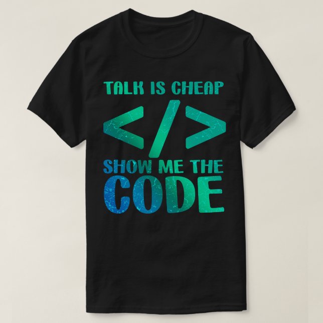 Camiseta Desarrollador de software Coder Programer 2 (Diseño del anverso)