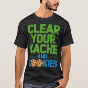 Camiseta Desarrollador de software de codificación de cooki