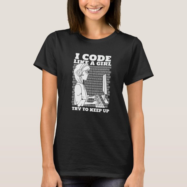 Camiseta Desarrollador de software de codificación de progr (Anverso)