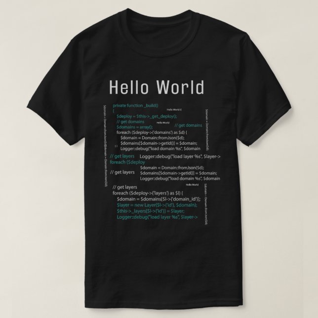 Camiseta Desarrollador de software de Coding Computer Scien (Diseño del anverso)