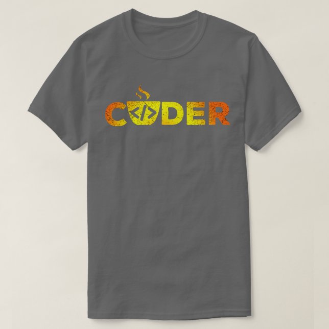 Camiseta Desarrollador de software de programador de codifi (Diseño del anverso)