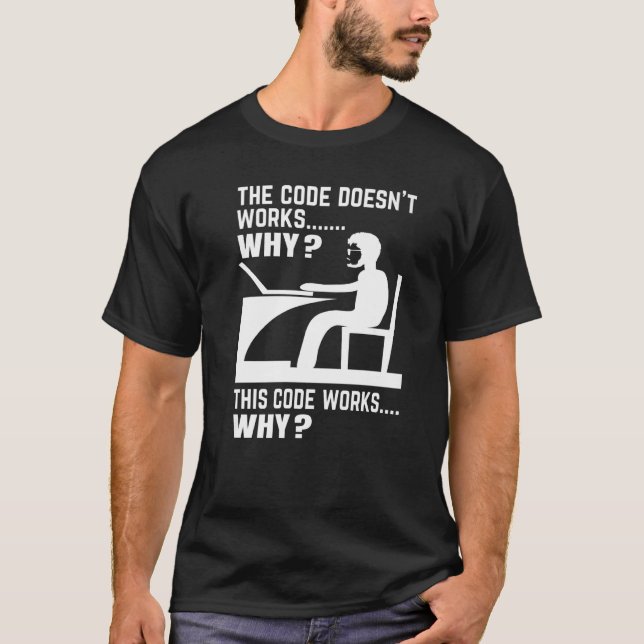 Camiseta Desarrollador de software experto en programación  (Anverso)