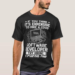 Camiseta Desarrollador De Software Intenta Contratar Uno Ba