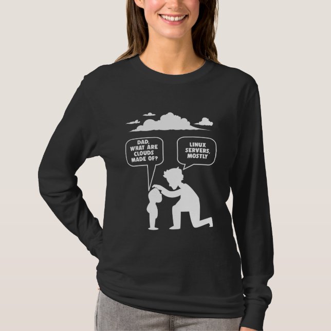 Camiseta Desarrollador de software Linux Programador inform (Anverso)