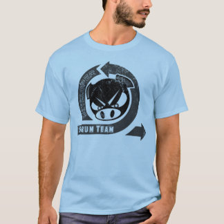 Camiseta Desarrollador del melé - con el lazo y el cerdo