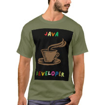 Desarrollador Java T-Shirt Black
