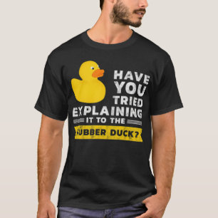 Camiseta Desarrollador Rubber arte de animales negros