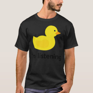 Camiseta Desarrollador Rubber Duckie canino labrador negro