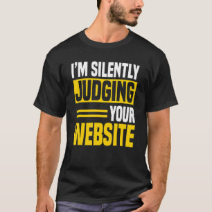 Camiseta Desarrollador Web Codificador Informática Sitio We