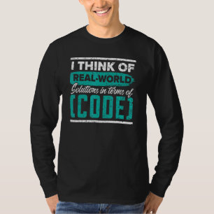 Camiseta Desarrollador Web Tipo de TI Desarrollo de Sitio W