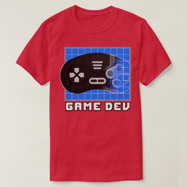 Camiseta Desarrollo de juegos (Diseño del anverso)