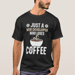 Camiseta Desarrollo de sitio web de código de programador w