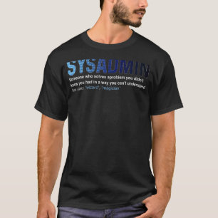 Camiseta Desarrollo de software de soporte técnico de defin