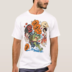 Camiseta Desastre de entrega de calabazas de Halloween de K