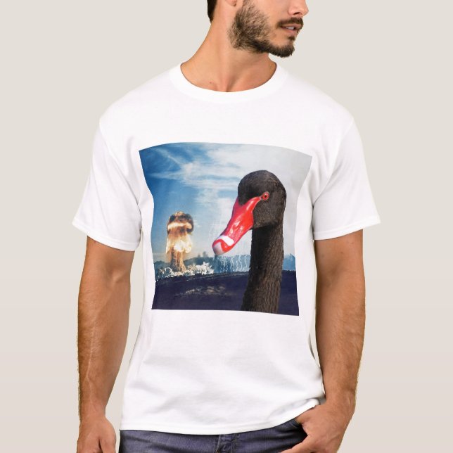 Camiseta Desastre del cisne negro (Anverso)