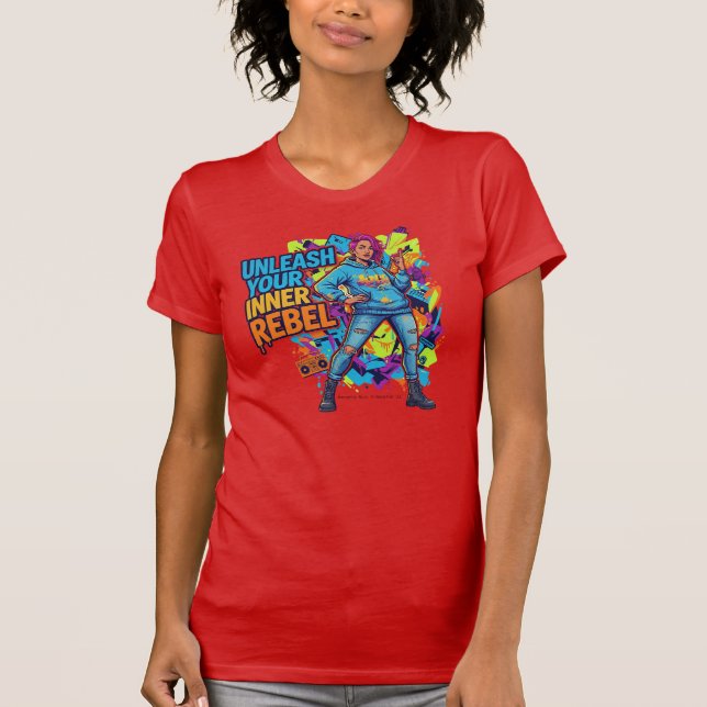 Camiseta Desata a tu rebelde interior -  (Anverso)