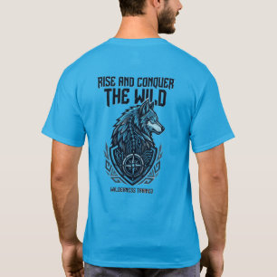 Camiseta Desata Al Lobo Bestia Ascender & Conquistar Ciber