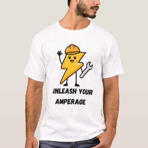 Camiseta Desata Amperaje Regalo de Ingeniero Electricista L