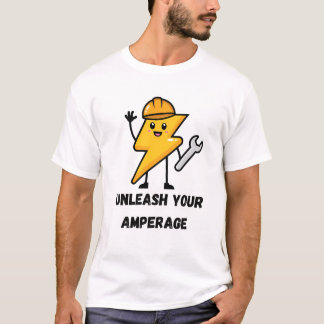 Camiseta Desata Amperaje Regalo de Ingeniero Electricista L