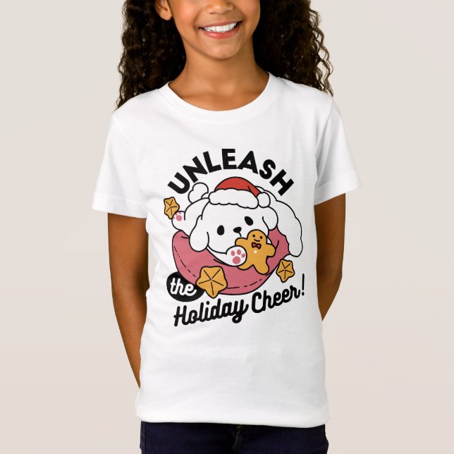 Camiseta Desata el aplauso de las vacaciones - Navidades de (Anverso)