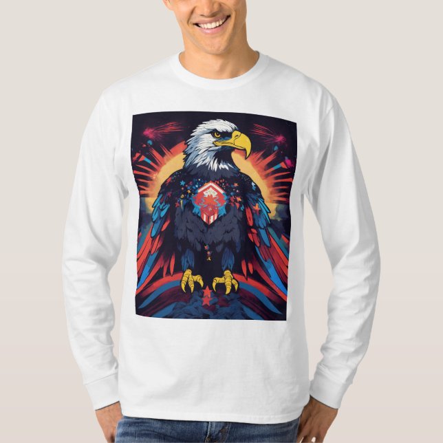 Camiseta Desata tu espíritu con nuestro tee de águila (Anverso)