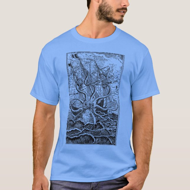 Camiseta Desatando el Kraken: Sumergiéndose en las profundi (Anverso)