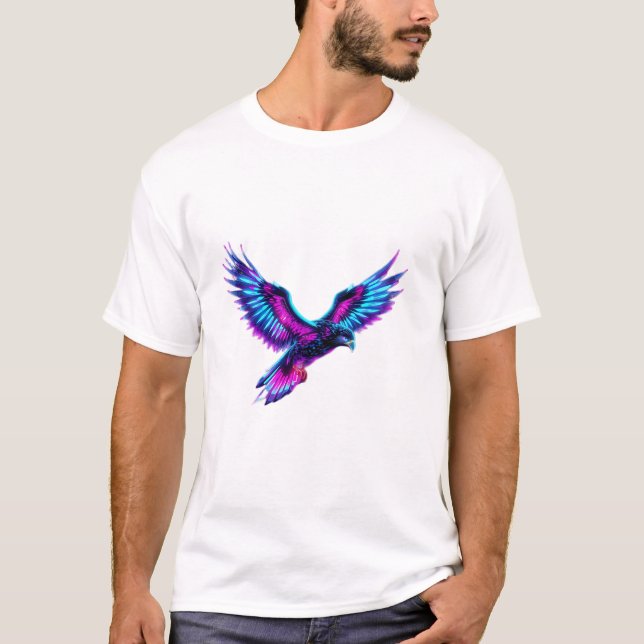 Camiseta Desate tu equipo de Power Electric Cyber Falcon (Anverso)