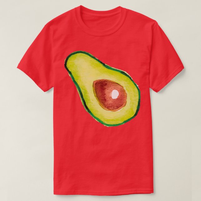 Camiseta Desayuno acuático aguacate (Diseño del anverso)