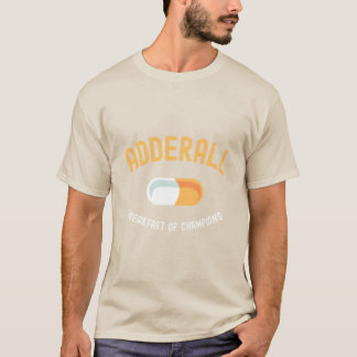 Camiseta Desayuno ADDERAL De Champions43