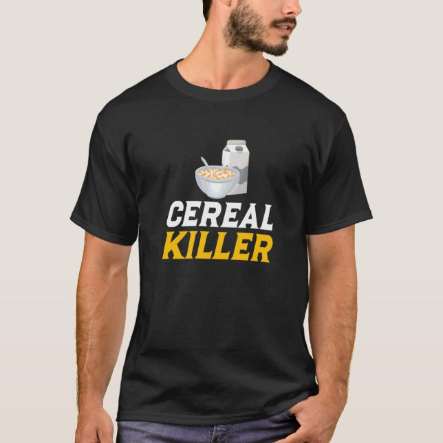 Camiseta Desayuno asesino de cereales (Anverso)