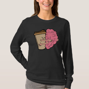 Camiseta Desayuno Café Café Café Tonto Despertador