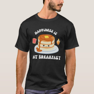 Camiseta Desayuno Caliente Nacional Mes Gracioso Crepes de