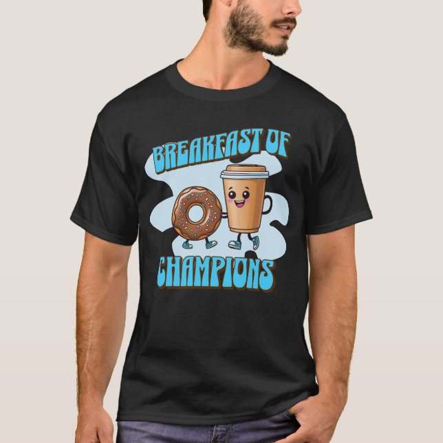 Camiseta Desayuno de Campeones (Anverso)