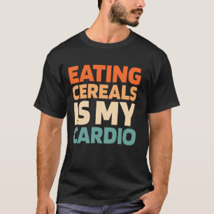 Camiseta Desayuno de Cereales Retro - Cardi Funny Trigo Vin