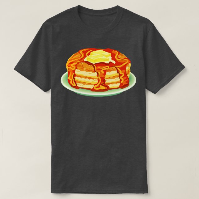 Camiseta Desayuno de crepes (Diseño del anverso)
