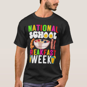 Camiseta Desayuno de la Semana Nacional del Desayuno Escola