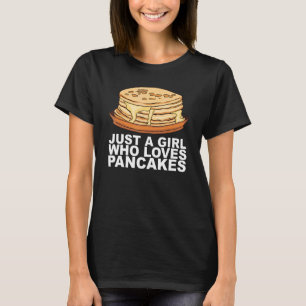 Camiseta Desayuno de Panqueques con Jarabe de Arce para un