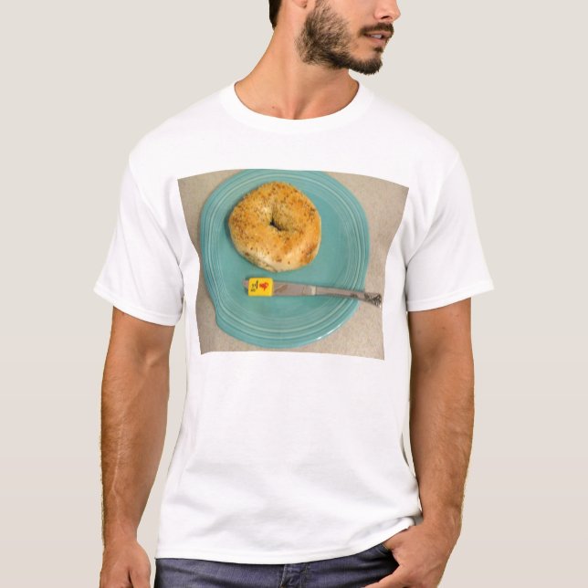 Camiseta Desayuno del panecillo de Mahjong (Anverso)