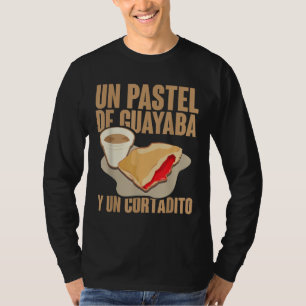 Camiseta Desayuno divertido de café cubano Guayaba Guava