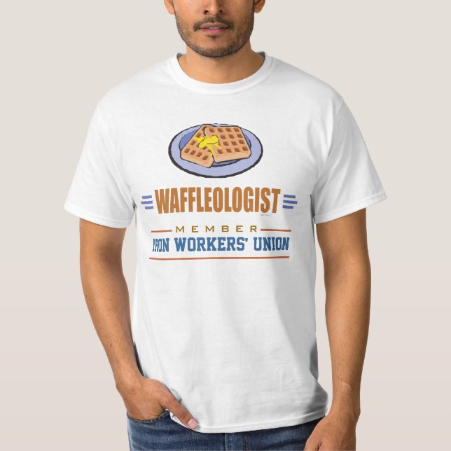Camiseta Desayuno divertido Waffles (Anverso)